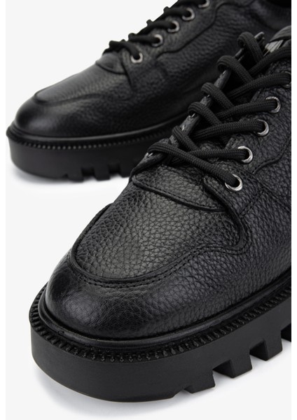 Erkek Deri Siyah Floter Sneakers & Spor Ayakkabı 352 21161 Erk Ayk SK24-25 Sıyah Fltr modelleri