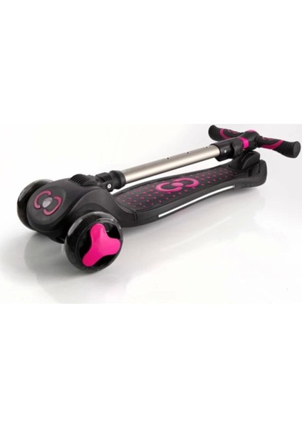Pembe Nova Işıklı Çocuk Scooterı