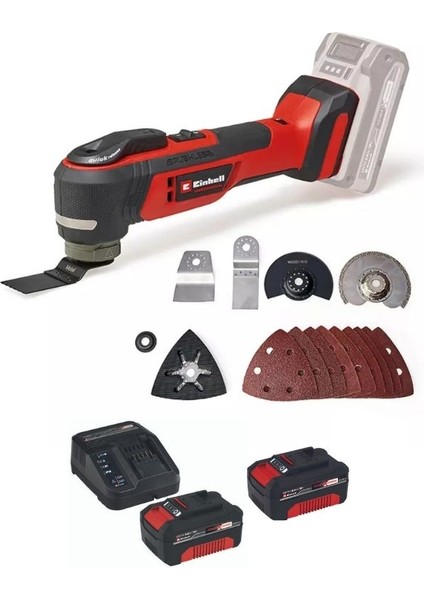 Tp-Mg 18'li Bl 2 x 4.0 Ah Akülü Raspalama