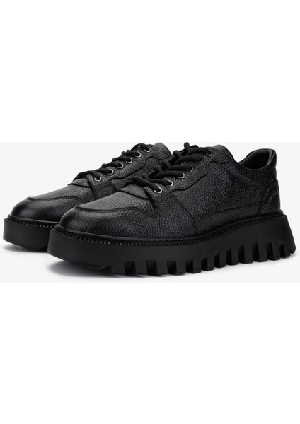 Erkek Deri Siyah Floter Sneakers & Spor Ayakkabı 352 21161 Erk Ayk SK24-25 Sıyah Fltr fırsatları