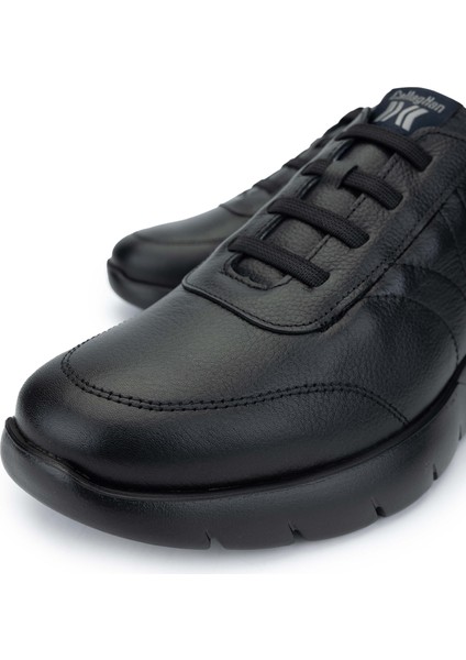 Erkek Deri Siyah Sneakers & Spor Ayakkabı 618 45424 Erk Ayk SK24-25 Negro modelleri