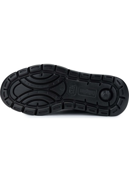 Erkek Deri Siyah Sneakers & Spor Ayakkabı 618 45424 Erk Ayk SK24-25 Negro fırsatları