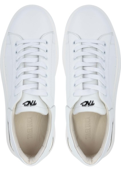 Erkek Deri Beyaz Sneakers & Spor Ayakkabı 933 Backs Erk Ayk SK24-25 Byz Dr/byz indirimleri