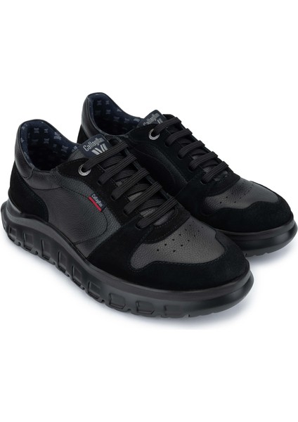 Erkek Deri Siyah Sneakers & Spor Ayakkabı 618 55301 Erk Ayk SK23/24 Negro fiyatları