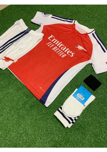 Arsenal 2024/25 Yeni Sezon Bukayo Saka Iç Saha Çocuk Forması 4'lü Set fiyatları