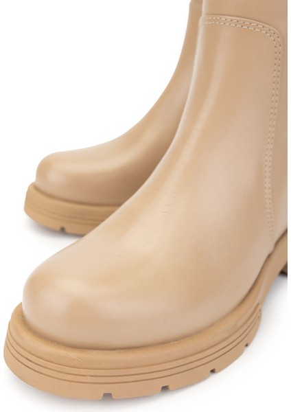 Kadın Deri Camel Casual Çizme 33 2041 Bn Czm SK24-25 Camel Dr