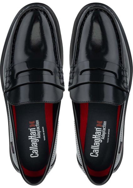 Erkek Deri Siyah Loafer Ayakkabı 618 52310 Erk Ayk SK24-25 Negro indirimleri