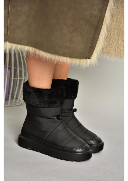 T476434004 Siyah Kumaş Kadın Bot fiyatları