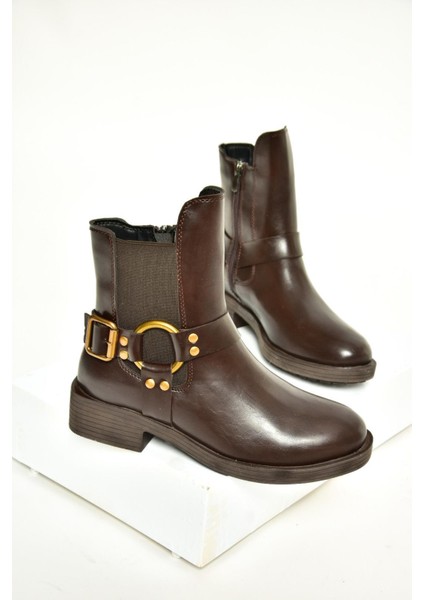 T820881009 Kahverengi Kadın Bot indirimleri