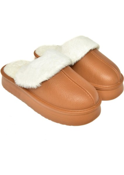 T918264209 Kahverengi Içi Peluş Kadın Terlik fırsatları