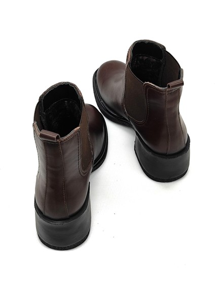 Kadın Hakiki Deri Lastikli Bot modelleri