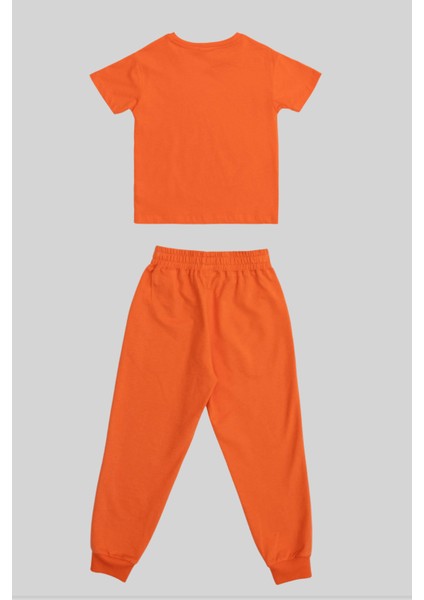 Levi Turuncu Pamuklu Çocuk Tshirt Eşofman Altı Takım fırsatları