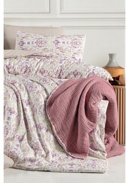 Lastikli Çarşaflı Çift Kişilik Nevresim Takımı Ivy fiyatları