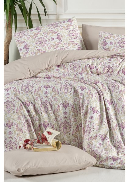 Lastikli Çarşaflı Çift Kişilik Nevresim Takımı Ivy modelleri