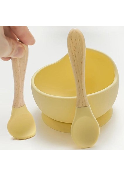 Besleme Tahta Çatal Kaşık Kase Yemek Tabağı Sofra Aksesuarları Organik Bpa Içermeyen Gıda Sınıfı Malzeme (Yurt Dışından) fırsatları