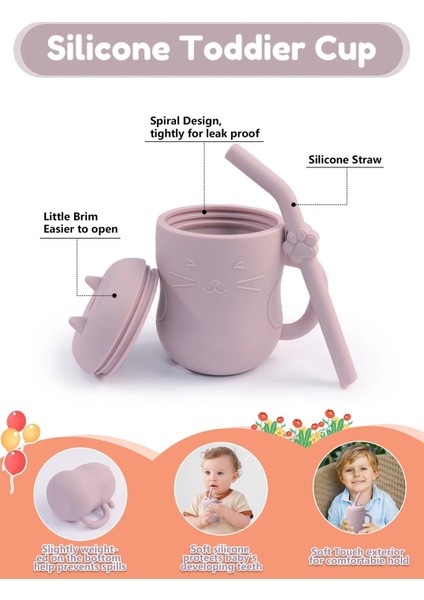 150ML Öğrenme Besleme Kabı, Çocuk Içme Çeşmesi, Pipet Şişesi, Haşlanma Önleyici ve Sızdırmaz Sofra Takımı, Yürümeye Başlayan Çocuk Su Şişesi (Yurt Dışından)