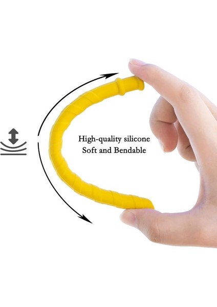 % 100 Gıda Güvenliği Sertifikalı Yumuşak Renkli Pipetler Uzun Esnek Sütlü Içecek Bardağı Erkek Kız Malzemeleri (Yurt Dışından) fırsatları