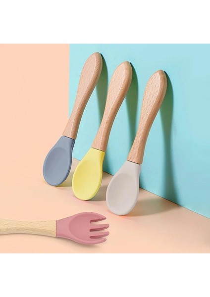 Özelleştirilmiş Isim Kişiselleştirilmiş Bambu Çatal Ahşap Besleme Kaşığı Bebek Aksesuarı Organik Bpa Içermez (Yurt Dışından) fiyatları