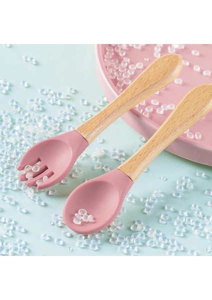 Özelleştirilmiş Isim Kişiselleştirilmiş Bambu Çatal Ahşap Besleme Kaşığı Bebek Aksesuarı Organik Bpa Içermez (Yurt Dışından) modelleri