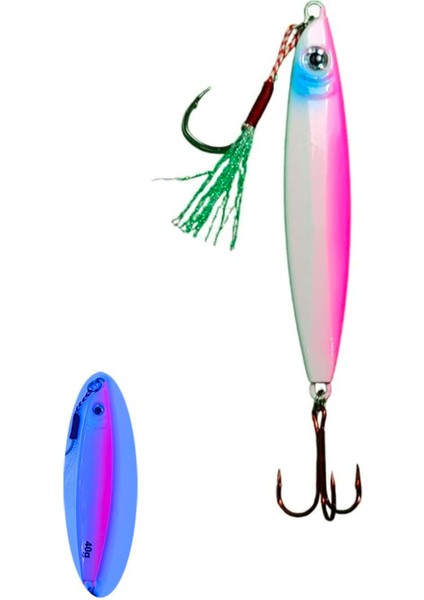 Sardin 20gr 60mm Jig Yem Kaşık Rapala -Levrek, Palamut, Lüfer, Çinekop, Turna Için En Iyi Uv Jig Yem