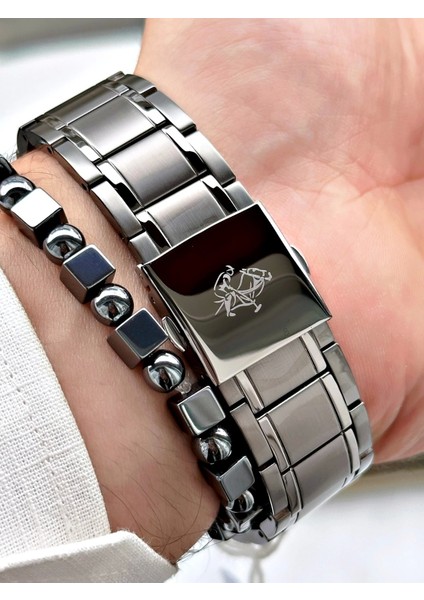 Jg. Polo Clup JPC.0724 S04064A.5 Çelik Kordon Erkek Kol Saati indirimleri