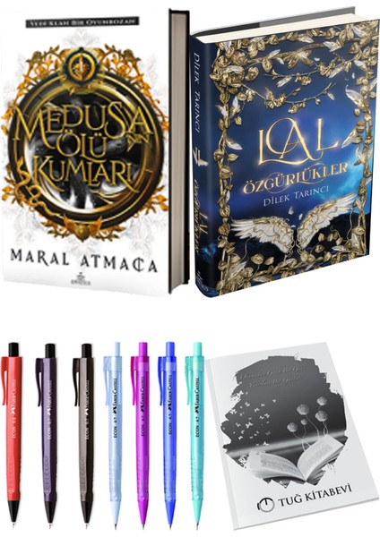 Lal Özgürlükler 2 Ciltli ve Medusanın Ölü Kumları Ciltli Maral Atmaca 2li Set