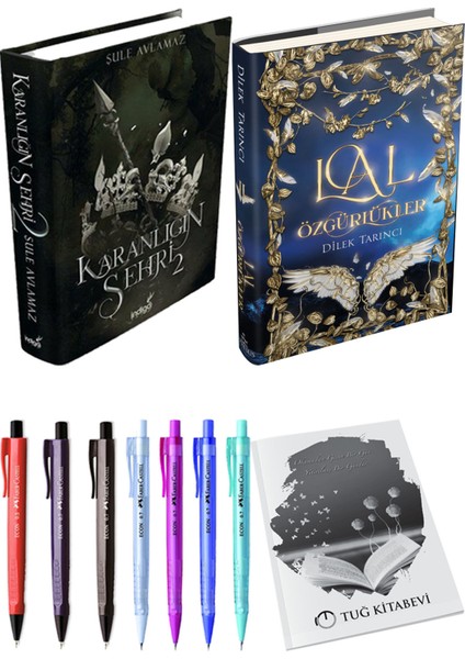 Lal Özgürlükler 2 Ciltli ve Karanlığın Şehri 2 Ciltli Şule Avlamaz 2li Set + Hediyeli