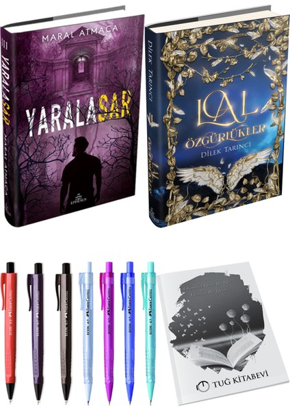 Lal Özgürlükler 2 Ciltli ve Yaralasar 3 Ciltli Maral Atmaca 2li Set
