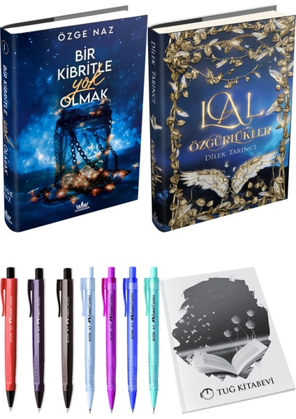 Lal Özgürlükler 2 Ciltli ve Guardian Bir Kibritle Yok Olmak 1 Ciltli Özge Naz 2li Set