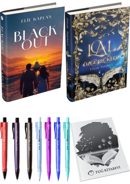 Lal Özgürlükler 2 Ciltli ve Blackout Ciltli Elif Kaplan 2li Set