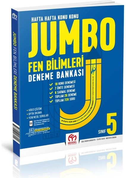 5. Sınıf Jumbo Fen Bilimleri Deneme Bankası