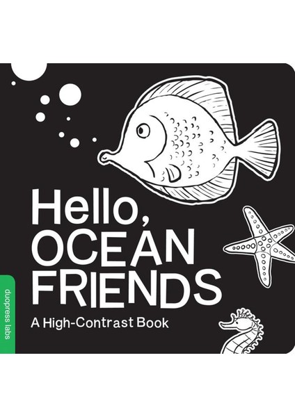 Hello, Ocean Friends A High-Contrast Book - High-Contrast Books - Violet Lemay