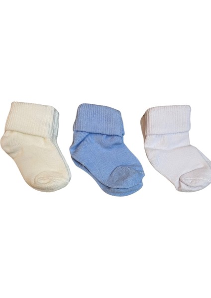 Kutulu Kıvrık 3'lü Çorap