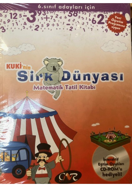 Kuki'nin Sirk Dünyası Matematik Tatil Kitabı