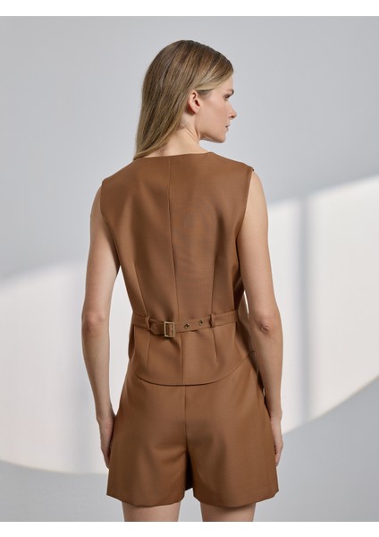 Kadın Yelek-Kahverengi modelleri