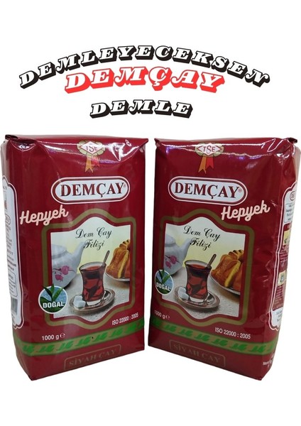 Dem Çay Filizi 1000 gr x2 Adet
