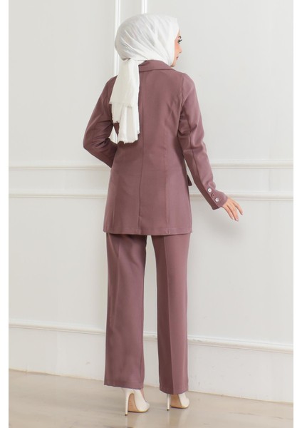 Yelekli Üçlü Takım Siyah 19222 fırsatları