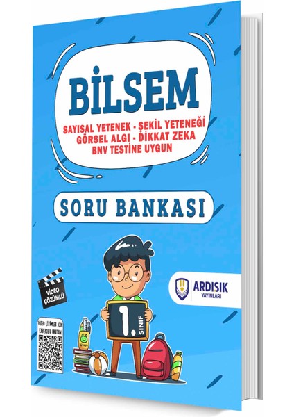 1. Sınıf BİLSEM Soru Bankası Tamamı Video Çözümlü