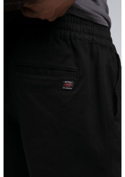 Lee Cooper Jogger Erkek Dokuma Pantolon Siyah