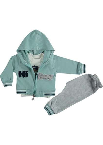 Hi Boy 3'lü Takım - Su Yeşili