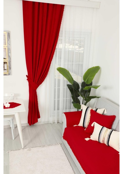 Ponponlu Runner 90x30 Cm,R-78k