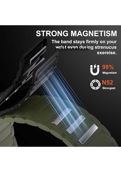 Apple Watch 10 46MM Manyetik Silikon Kordon Loop Renkli Deri Mıknatıslı Kayış 42-44-45-49MM Ultra fiyatları