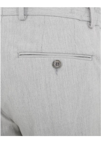 Açık Gri Comfort Fit Jogger Pantolon modelleri