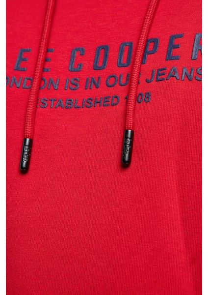 Faust Erkek Kapüşonlu Sweatshirt Kırmızı fırsatları