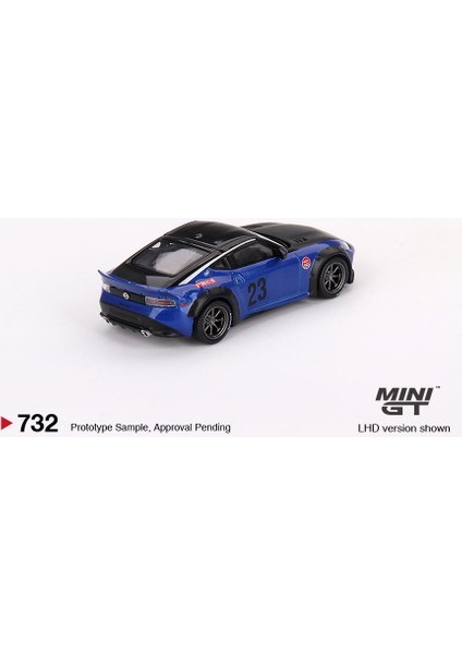 Mini GT Nissan Z LB * Nation Works 1:64 - Bleu Seiran, Conduite à Gauche, édition Limitée MIJO 2024
