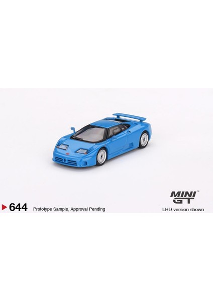 Mini Gt Bugatti EB110 Gt Blu Bugatti 1:64 644