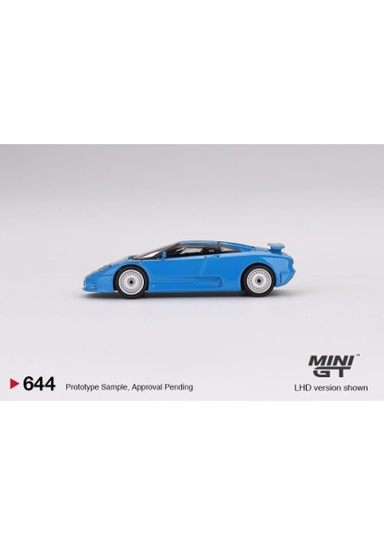 Mini Gt Bugatti EB110 Gt Blu Bugatti 1:64 644