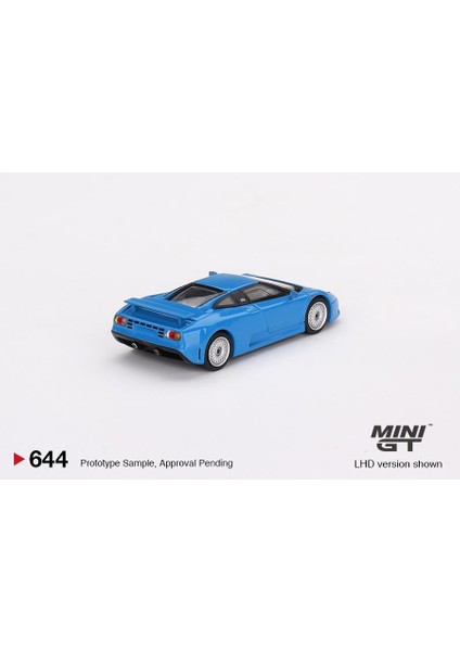 Mini Gt Bugatti EB110 Gt Blu Bugatti 1:64 644
