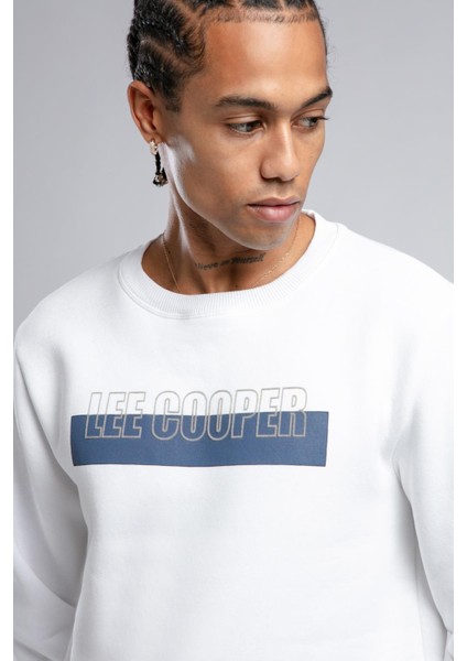 Noah Erkek O Yaka Sweatshirt Beyaz modelleri