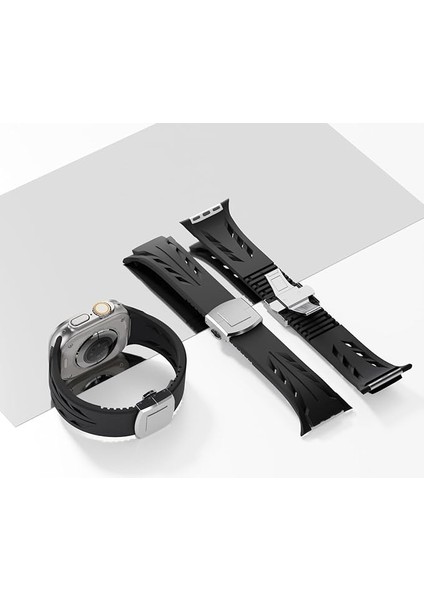 Apple Watch Ultra / Watch Ultra 2 49MM Uyumlu Yüksek Kalite Tpu Silikon Kordon Kayış modelleri